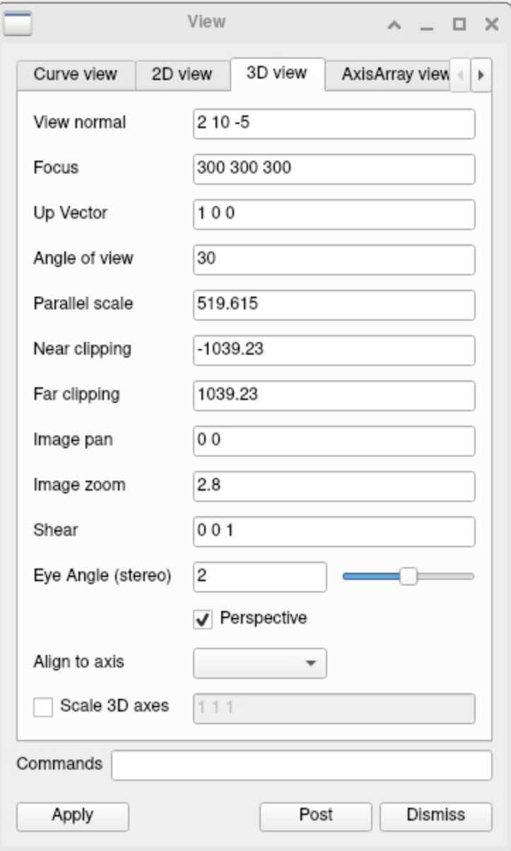 Figure 73: View Setting.